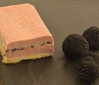Laurel Pine Foie Gras Terrine with Black Truffles