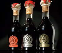Traditional Balsamic Vinegar Trio (Gold, Silver, Crimson) Reggio Emilia