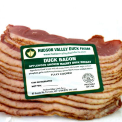 Duck Bacon, four 8 oz packages