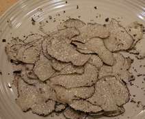 Summer Black Truffles with Black Truffle Oil