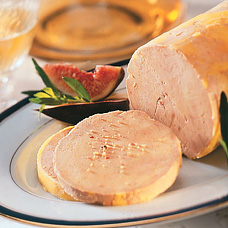 Whole Duck Foie Gras w/ Sauternes Torchon Style
