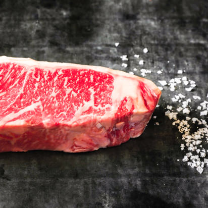 US Kobe Beef, Mishima Reserve Wagyu Beef, NY Strip